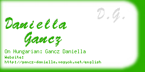 daniella gancz business card